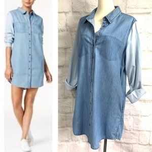 Velvet Heart Denim Chambray Dress